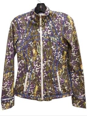 lululemon athletica Floral Sport Multi Define Zip Jacket Size 6